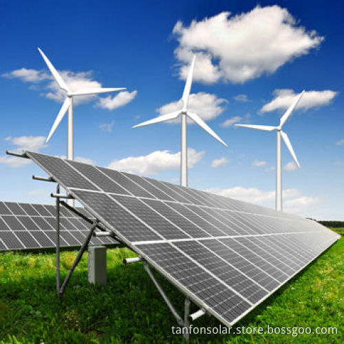 3KW Wind + 2KW PV Panels Hybrid Solar Wind Power Generation System
